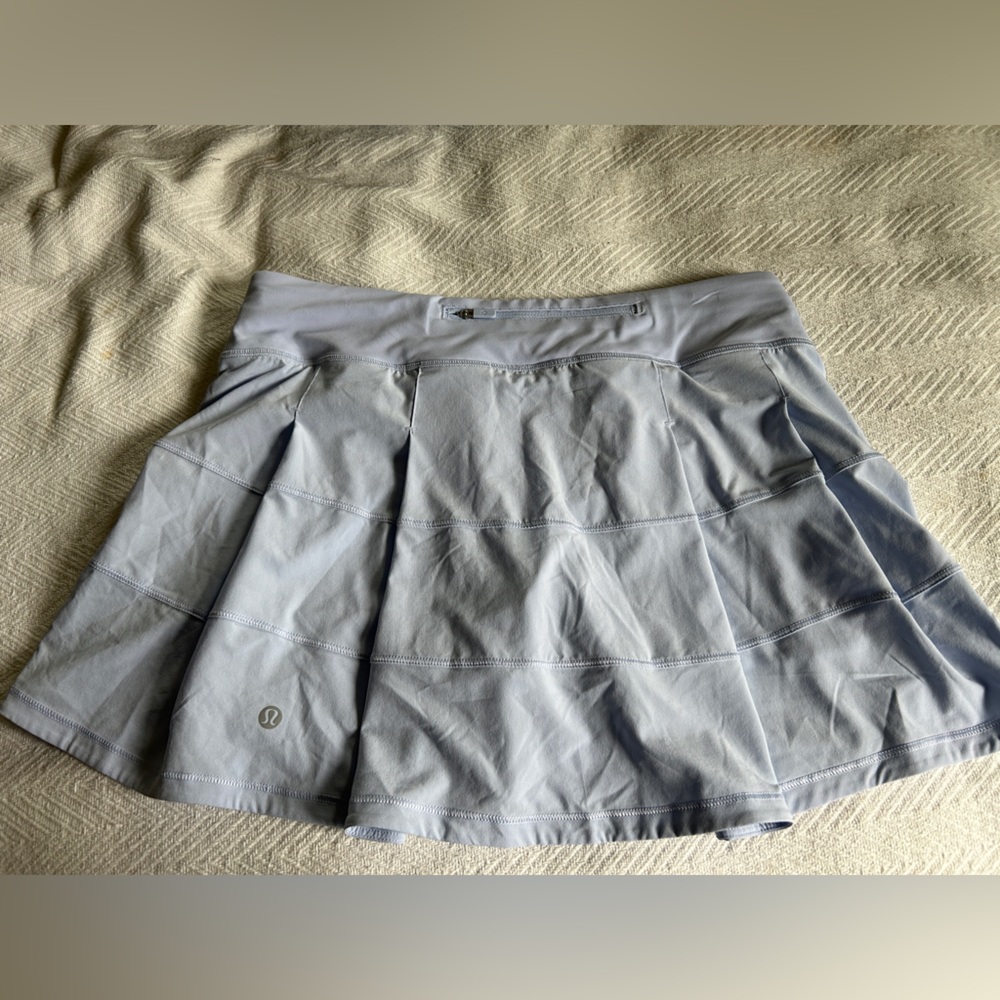 Lululemon Athletica Sky Blue Pace Rival Skirt